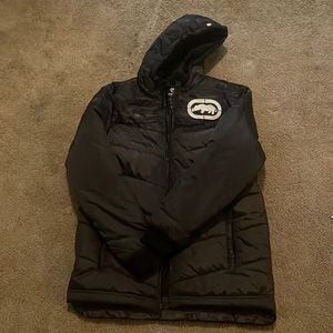 Ecko Unlimited Black ski puffer jacket